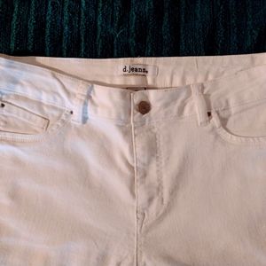 Women's size 12 d.Jeans White
